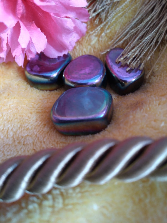 Rainbow Hematite (magnetic)