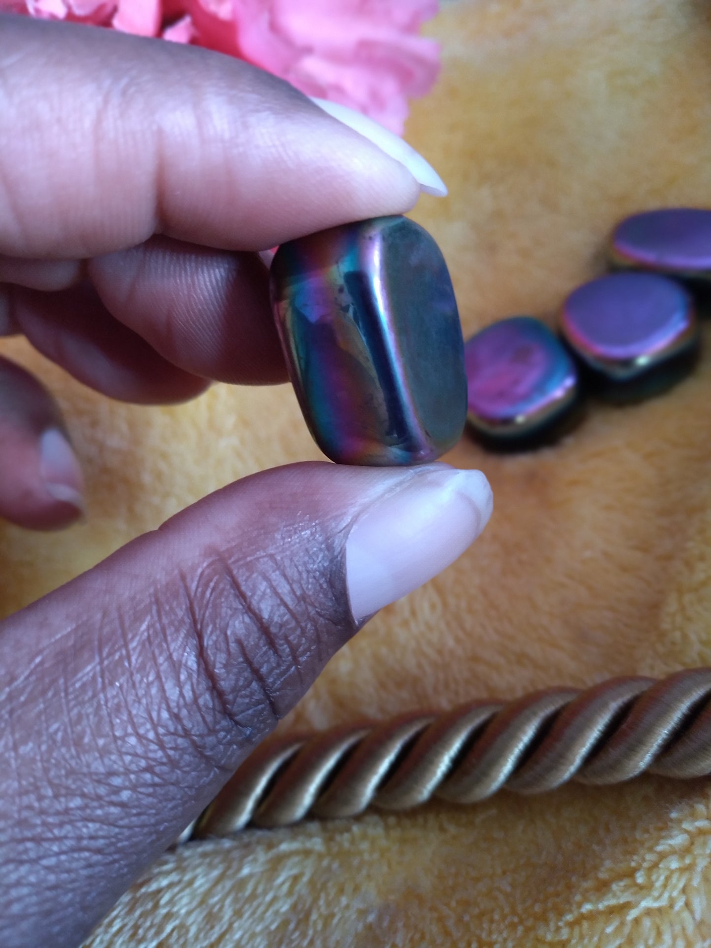 Rainbow Hematite (magnetic)